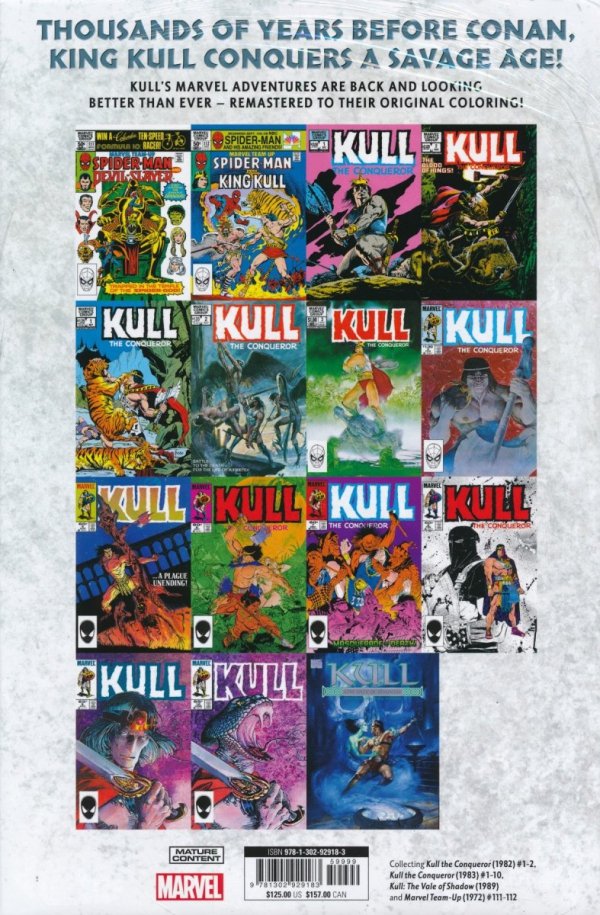 KULL THE CONQUEROR THE ORIGINAL MARVEL YEARS OMNIBUS HC [VARIANT] [9781302929183] **promocja TOMY**