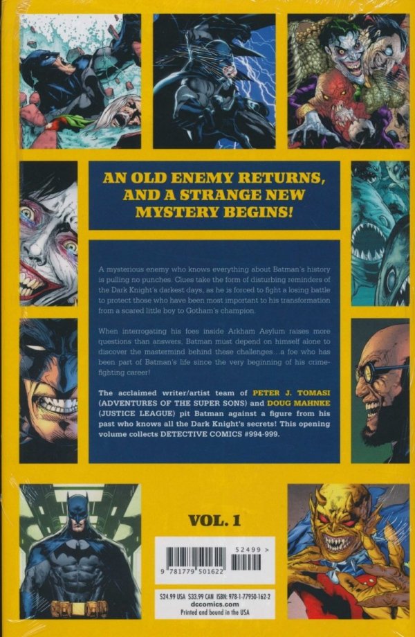 BATMAN DETECTIVE COMICS VOL 01 MYTHOLOGY HC [9781779501622] **promocja TOMY**
