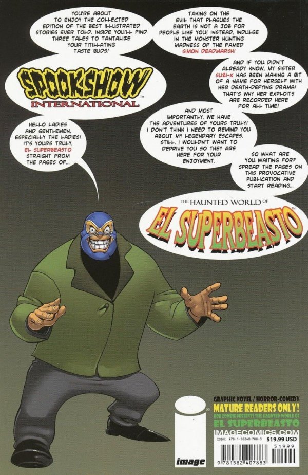 ROB ZOMBIE PRESENTS THE HAUNTED WORLD OF EL SUPERBEASTO VOL 01 TP [9781582407883]