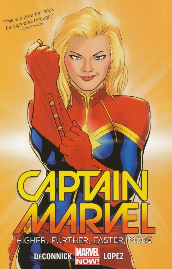 CAPTAIN MARVEL VOL 01 HIGHER FURTHER FASTER MORE TP [9780785190134]
