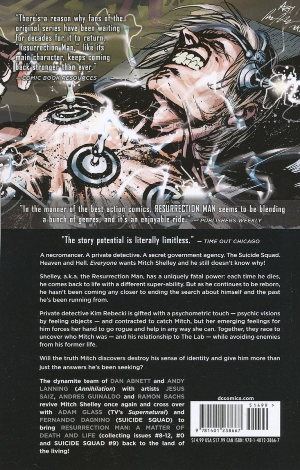 RESURRECTION MAN VOL 02 A MATTER OF DEATH AND LIFE TP [9781401238667]