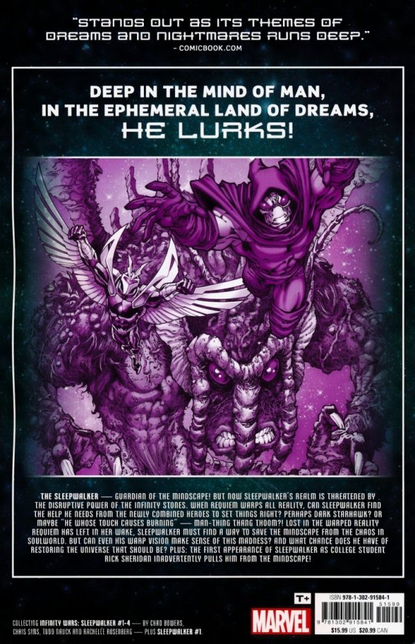 INFINITY WARS SLEEPWALKER TP [9781302915841] **promocja TOMY**