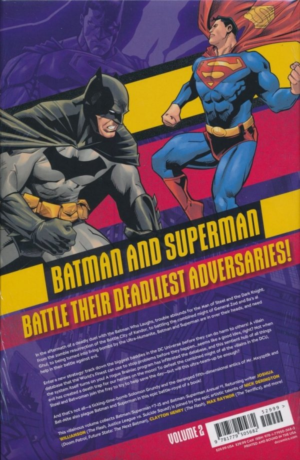 BATMAN SUPERMAN VOL 02 WORLDS DEADLIEST HC [9781779505682]