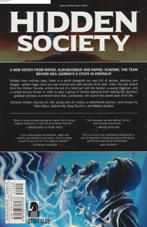 HIDDEN SOCIETY TP [9781506717173]