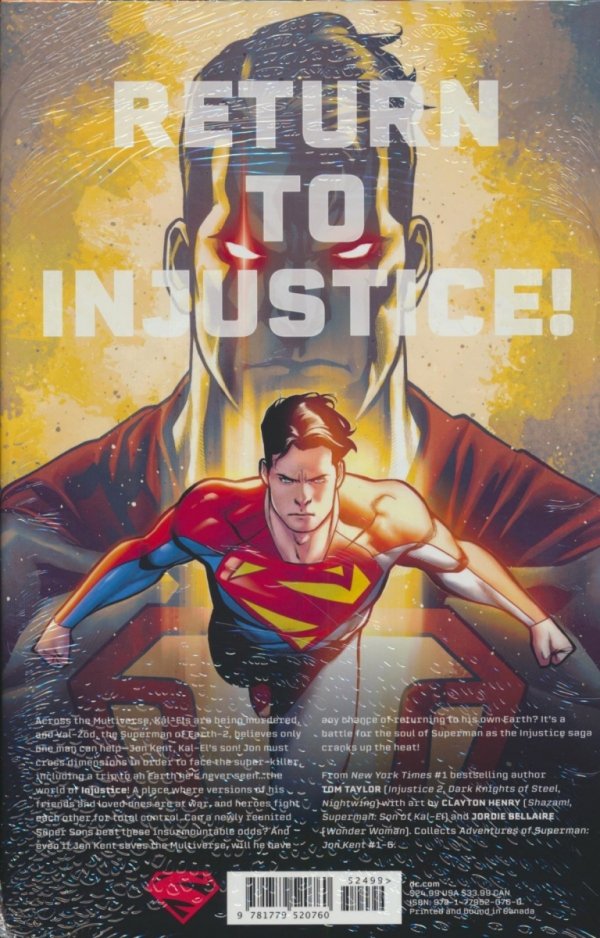 ADVENTURES OF SUPERMAN JON KENT HC [9781779520760]