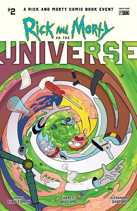 RICK AND MORTY VS THE UNIVERSE #2 CVR A DAVE BARDIN [64985600845900231]