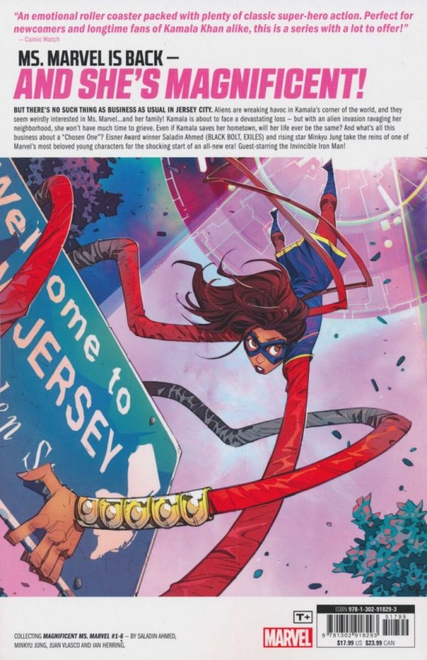 MS MARVEL VOL 01 DESTINED TP [9781302918293]