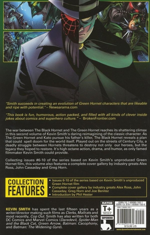 GREEN HORNET VOL 02 WEARING O THE GREEN TP [9781606901939]