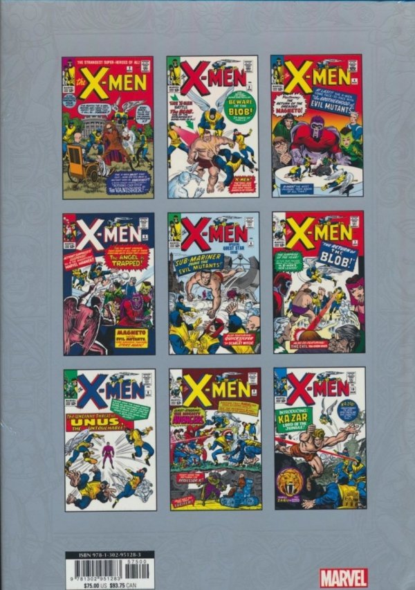 MARVEL MASTERWORKS THE X-MEN VOL 01 HC [STANDARD] [9781302951283]