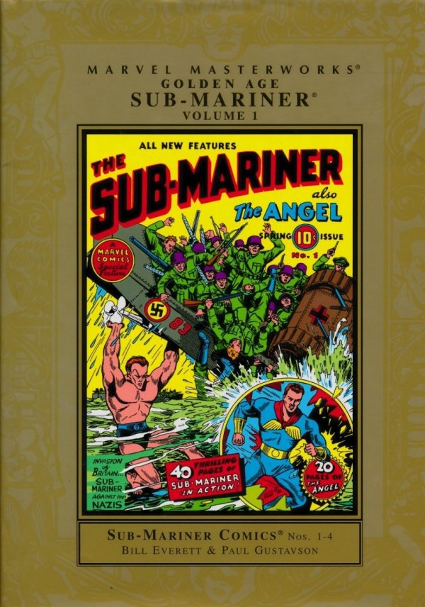 MARVEL MASTERWORKS GOLDEN AGE SUB-MARINER VOL 01 HC [STANDARD] [9780785116172]