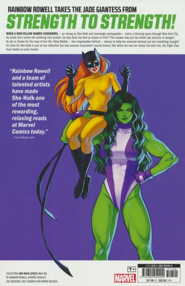 SHE-HULK VOL 03 GIRL CANT HELP IT TP [9781302952402]