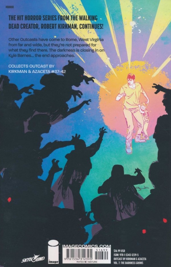OUTCAST BY KIRKMAN AND AZACETA VOL 07 THE DARKNESS GROWS TP [9781534312395] **promocja TOMY**