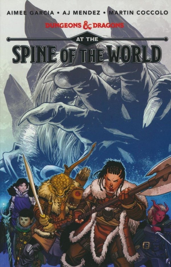 DUNGEONS AND DRAGONS AT THE SPINE OF THE WORLD TP [9781684057917]