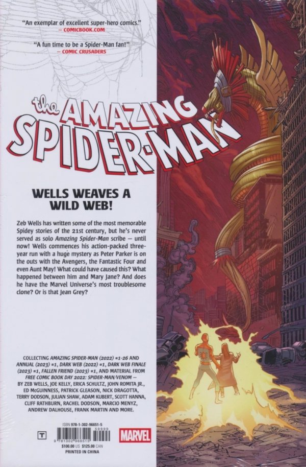AMAZING SPIDER-MAN BY ZEB WELLS OMNIBUS VOL 01 HC [STANDARD] [9781302966515]