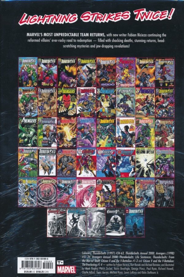 THUNDERBOLTS OMNIBUS VOL 02 HC [STANDARD] [9781302931896] **PROMOCJA TOMY**