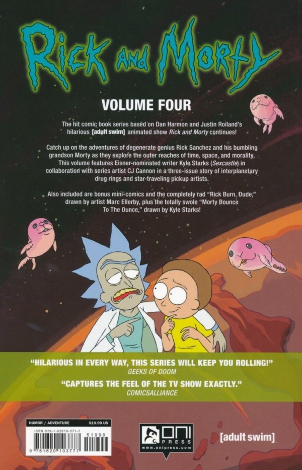 RICK AND MORTY VOL 04 TP [9781620103777] **promocja TOMY**