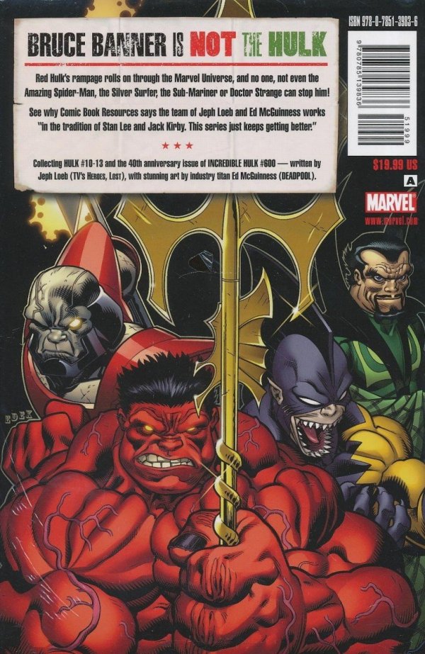 HULK VOL 03 NO MORE HC [9780785139836] **promocja TOMY**