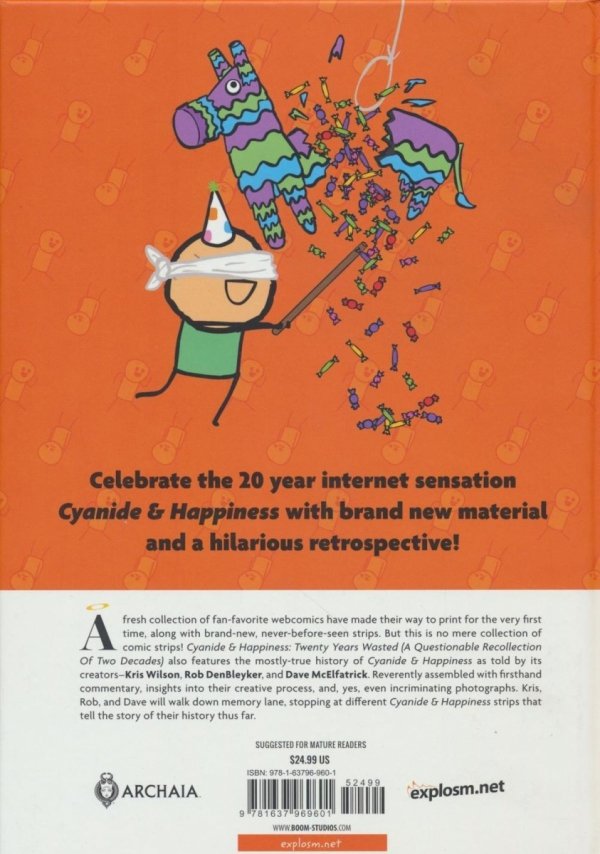 CYANIDE AND HAPPINESS 20 YEARS WASTED FIRST TWO DECADES HC [9781637969601]