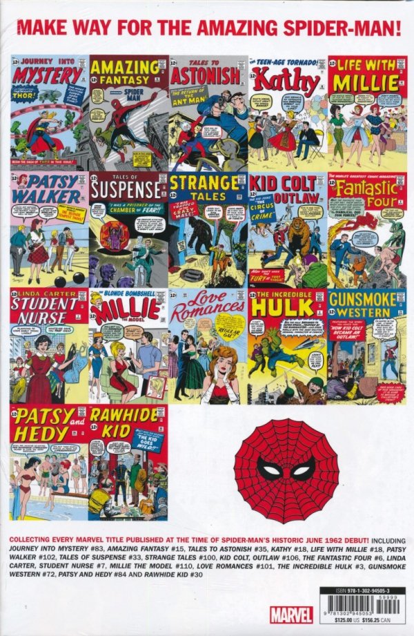 MARVEL JUNE 1962 OMNIBUS HC [VARIANT] [9781302945053]