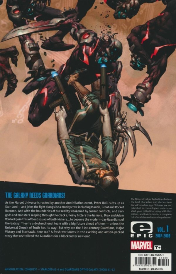 GUARDIANS OF THE GALAXY MODERN ERA EPIC COLLECTION SOMEBODYS GOT TO DO IT TP [9781302953751]