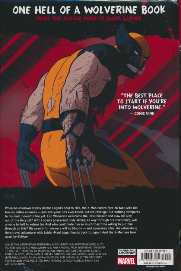 WOLVERINE GOES TO HELL OMNIBUS HC [STANDARD] [9781302961381] **OFERTA SPECJALNA**