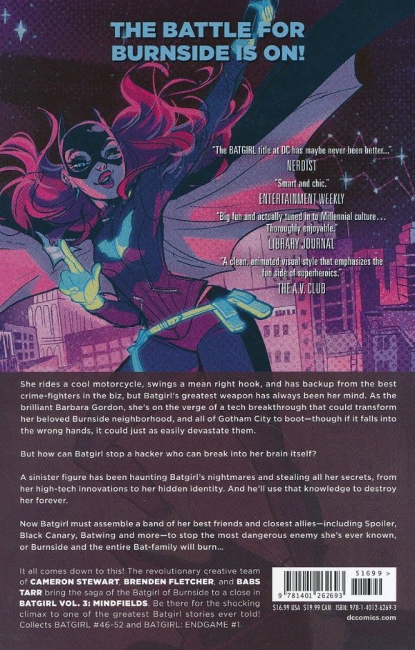 BATGIRL VOL 03 MINDFIELDS TP [9781401262693] **promocja TOMY**