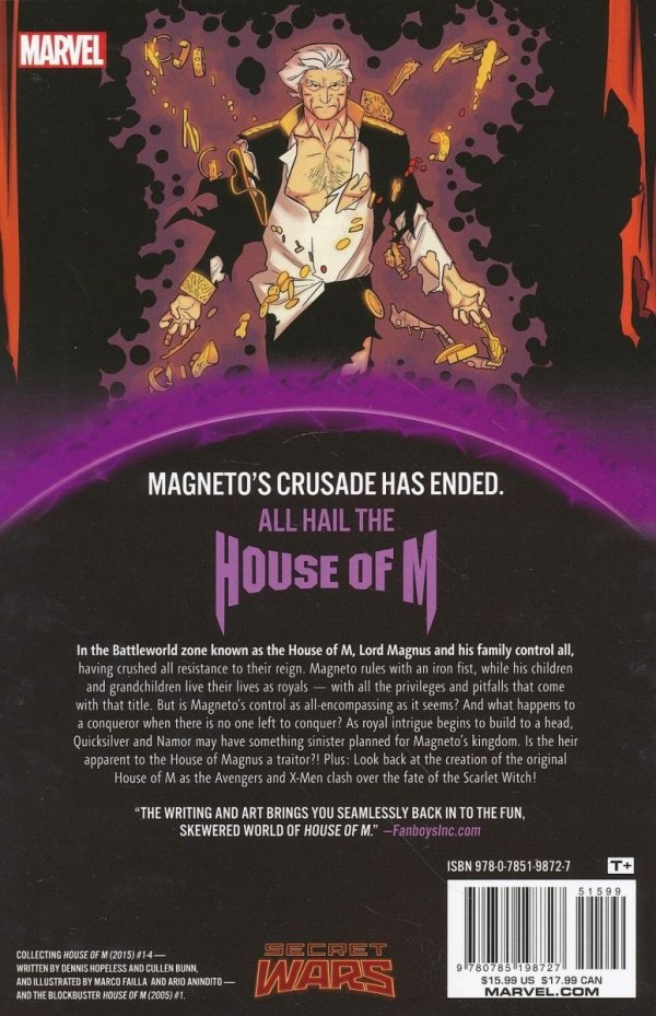 HOUSE OF M WARZONES TP [9780785198727] **OFERTA SPECJALNA**
