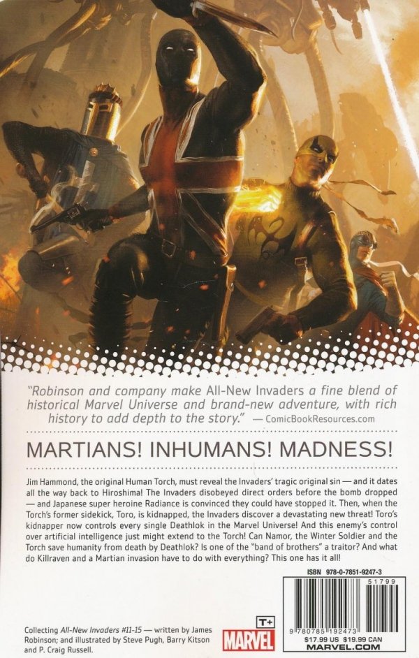 ALL-NEW INVADERS VOL 03 THE MARTIANS ARE COMING TP [9780785192473] **PROMOCJA SUPER SALE**