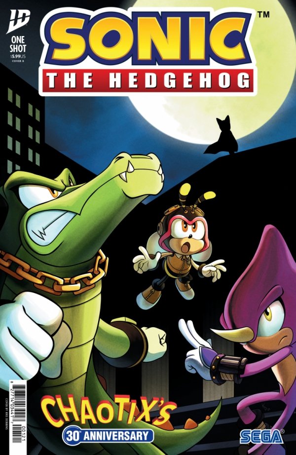 SONIC THE HEDGEHOG CHAOTIXS 30TH ANNIVERSARY SPECIAL VARIANT B DOBBINS [82771403441700121]