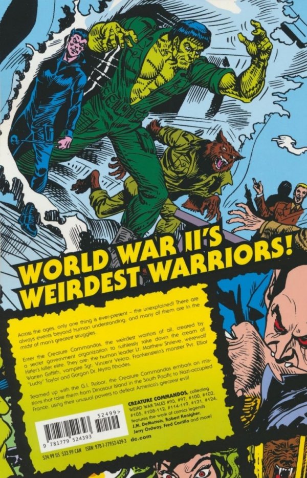 CREATURE COMMANDOS TP [9781779524393] **OFERTA SPECJALNA**