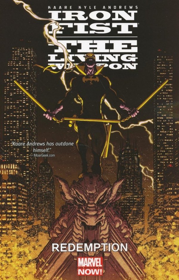 IRON FIST THE LIVING WEAPON VOL 02 REDEMPTION TP [9780785154365]