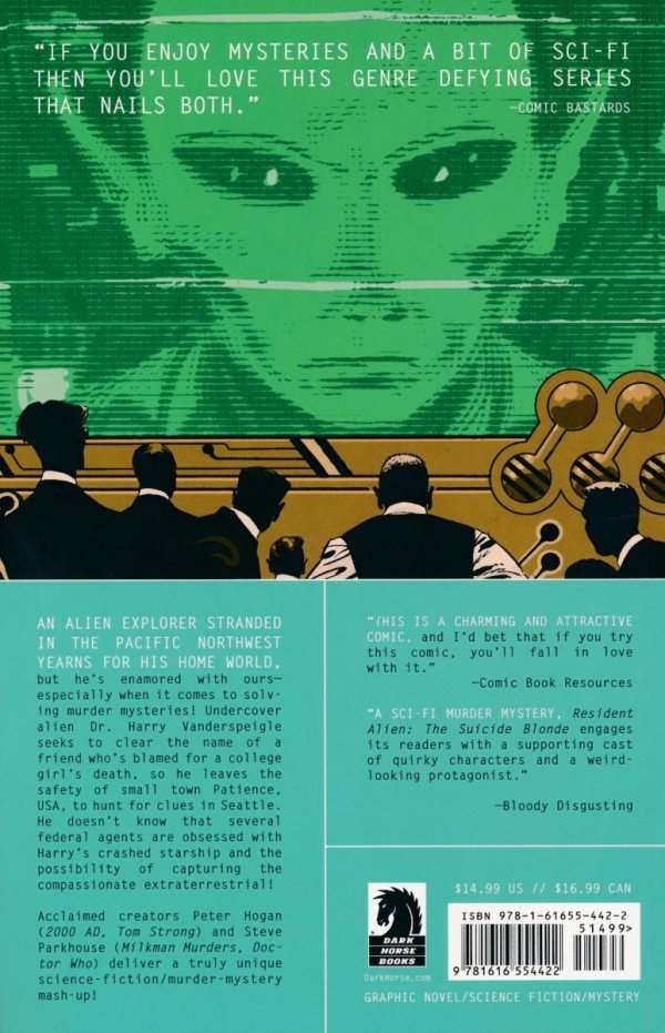 RESIDENT ALIEN VOL 02 SUICIDE BLONDE TP [9781616554422] **OFERTA SPECJALNA**