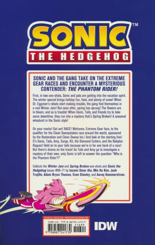 SONIC THE HEDGEHOG VOL 18 EXTREME COMPETITION TP [9798887241739] **OFERTA SPECJALNA**