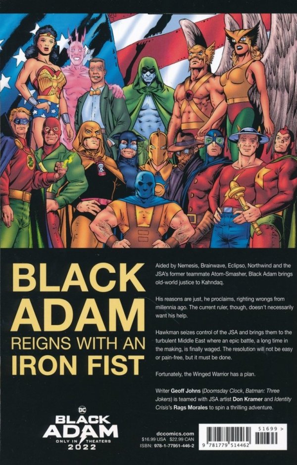 BLACK ADAM JSA BLACK REIGN TP [9781779514462] **OFERTA SPECJALNA**