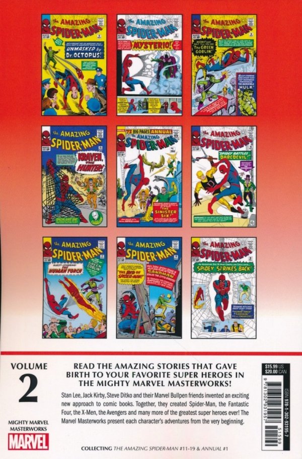 MIGHTY MARVEL MASTERWORKS THE AMAZING SPIDER-MAN THE SINISTER SIX TP [STANDARD] [9781302931957]