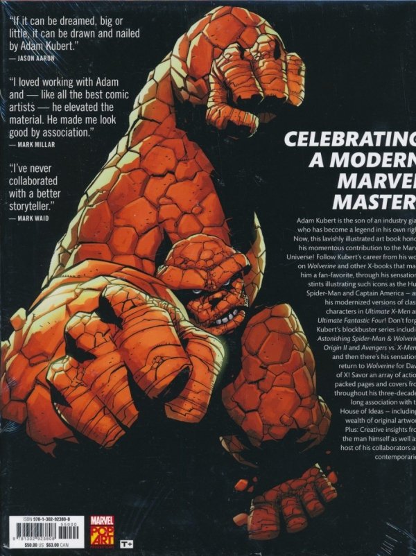 MARVEL ART OF ADAM KUBERT HC [9781302923808]