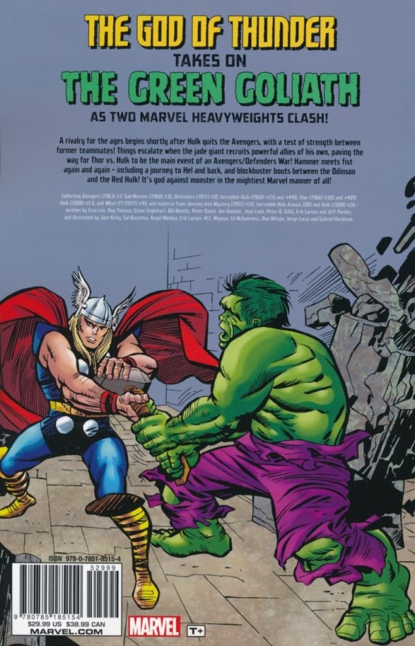 THOR VS HULK TP [9780785185154] **promocja TOMY**
