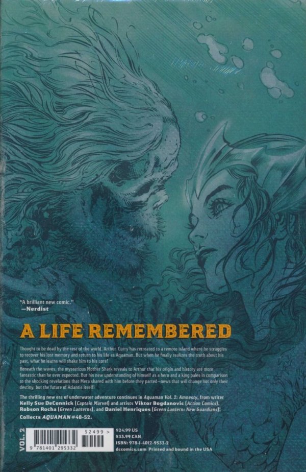 AQUAMAN VOL 02 AMNESTY HC [9781401295332]