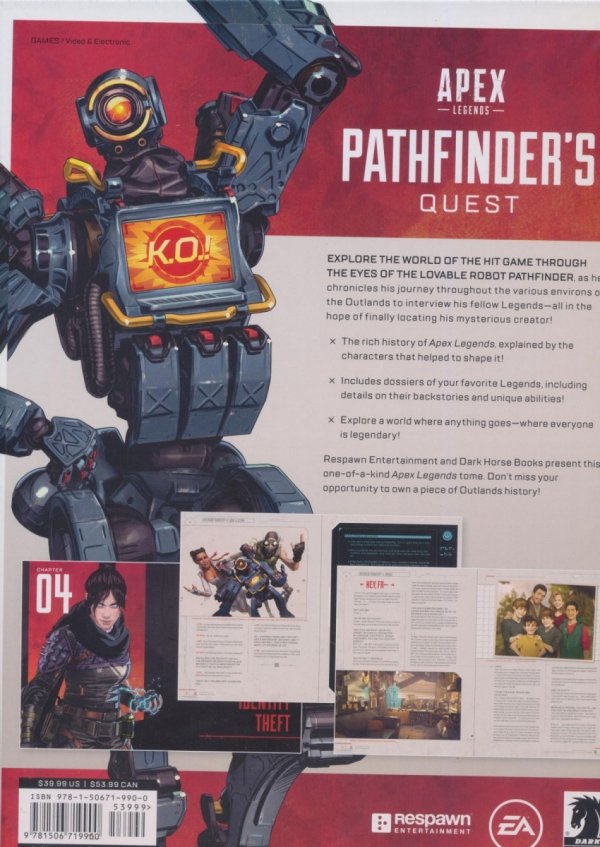 APEX LEGENDS PATHFINDERS QUEST HC [9781506719900] **promocja STOCK SALE**
