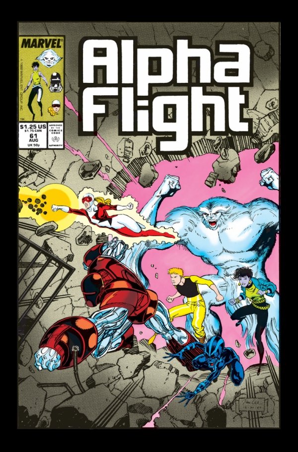 ALPHA FLIGHT BY MANTLO AND LEE OMNIBUS HC [STANDARD] [9781302965389]