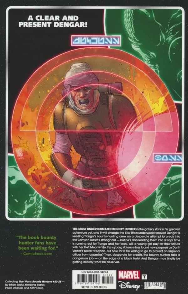 STAR WARS BOUNTY HUNTERS VOL 05 THE RAID ON THE VERMILLION TP [9780785194798]
