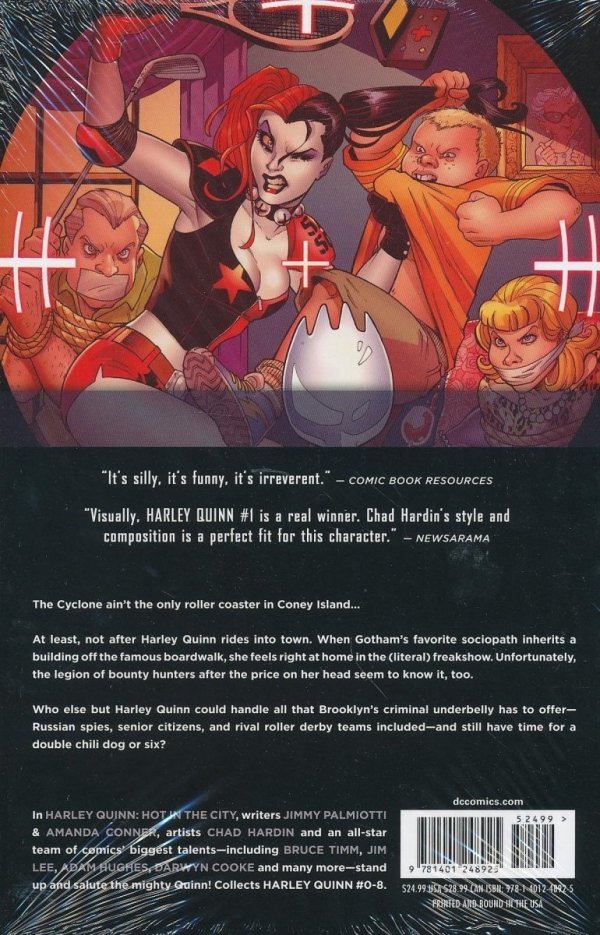 HARLEY QUINN VOL 01 HOT IN THE CITY HC [9781401248925] **promocja TOMY**