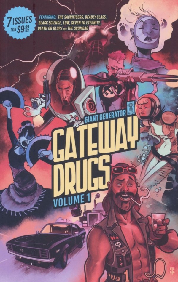 GIANT GENERATOR FIRST ISSUE SAMPLER VOL 01 GATEWAY DRUGS TP [9781534340855] **OFERTA SPECJALNA**