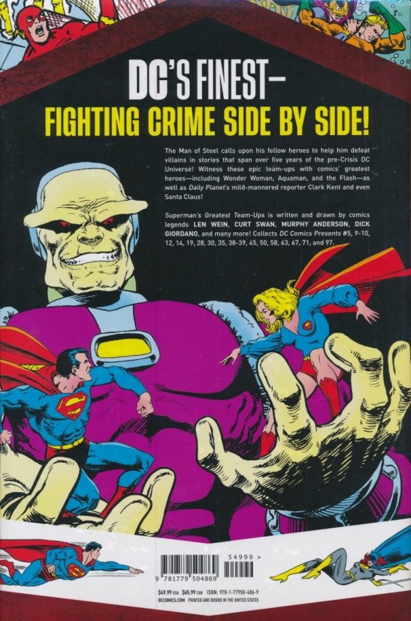 SUPERMANS GREATEST TEAM-UPS HC [9781779504869]