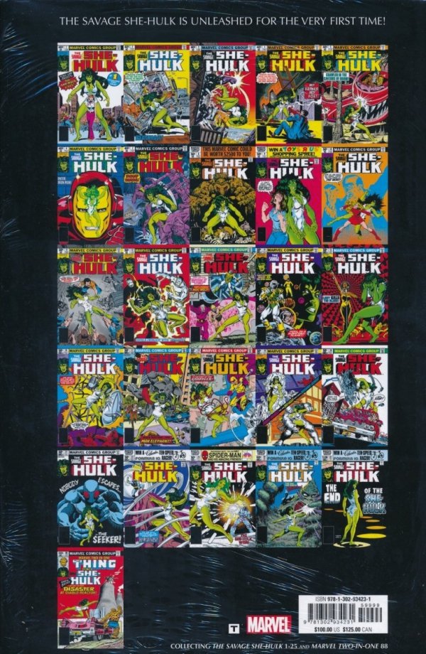 SAVAGE SHE-HULK OMNIBUS HC [VARIANT] [9781302934231] **promocja TOMY**