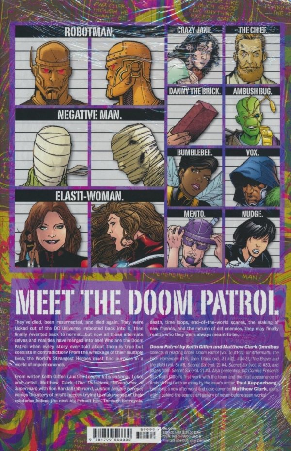 DOOM PATROL BY KEITH GIFFEN AND MATTHEW CLARK OMNIBUS HC [9781799503330]