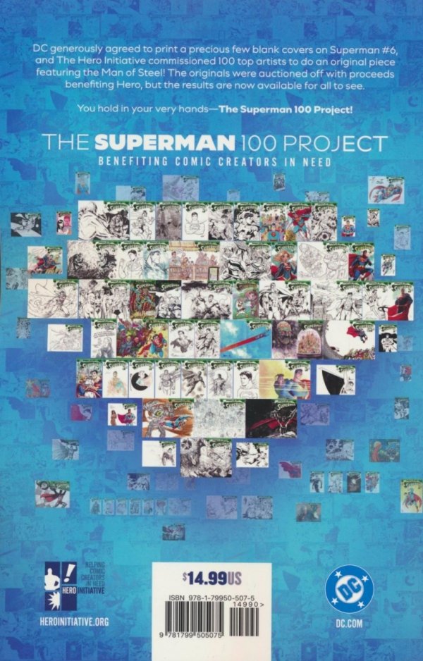 SUPERMAN 100 PROJECT HERO INITIATIVE TP [9781799505075]