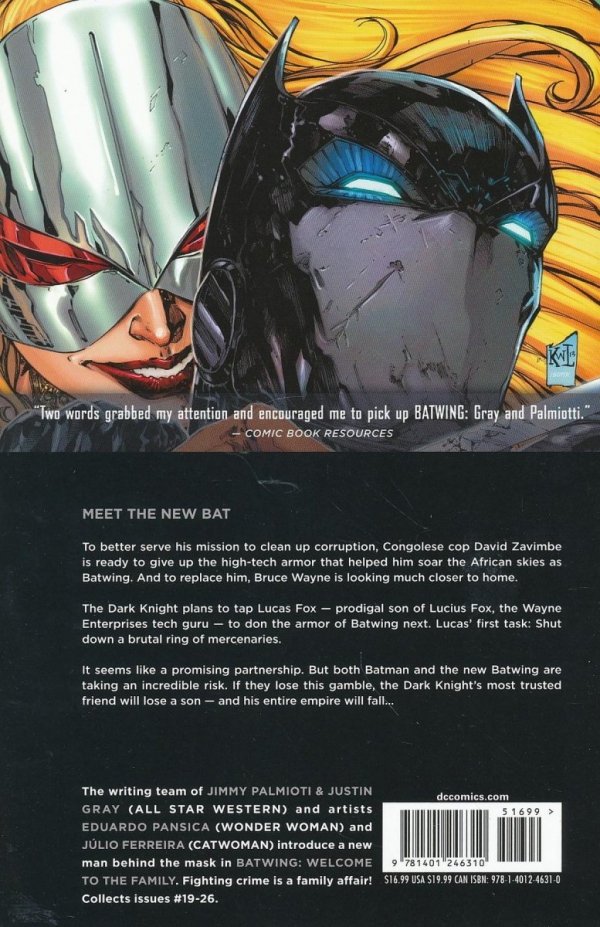 BATWING VOL 04 WELCOME TO THE FAMILY TP [9781401246310] **OFERTA SPECJALNA**