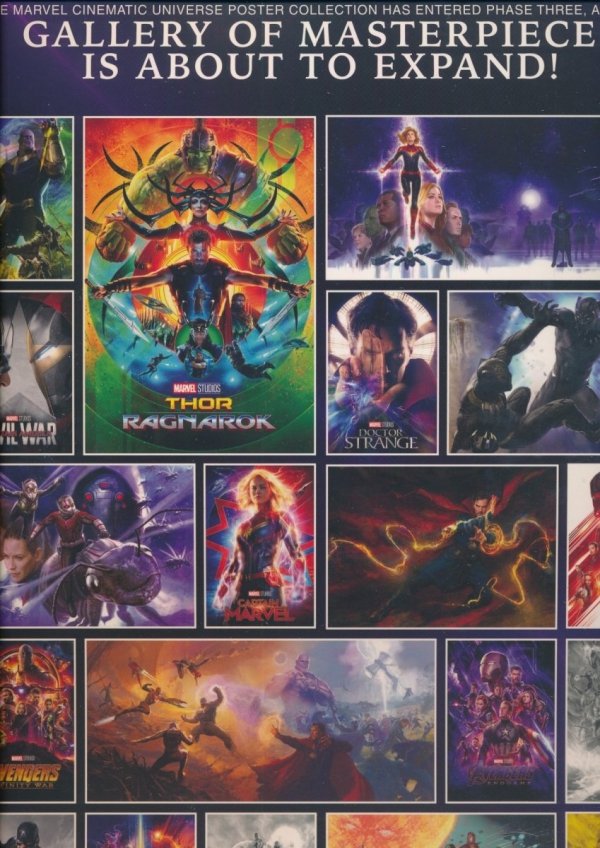 MARVEL STUDIOS THE INFINITY SAGA POSTER BOOK PHASE 3 TP [9781302930806] **promocja TOMY**