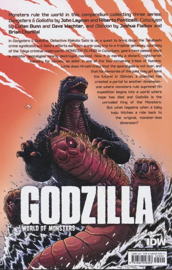 GODZILLA WORLD OF MONSTERS TP [9781684058303]